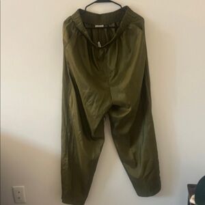 Olive Green Women's Pants